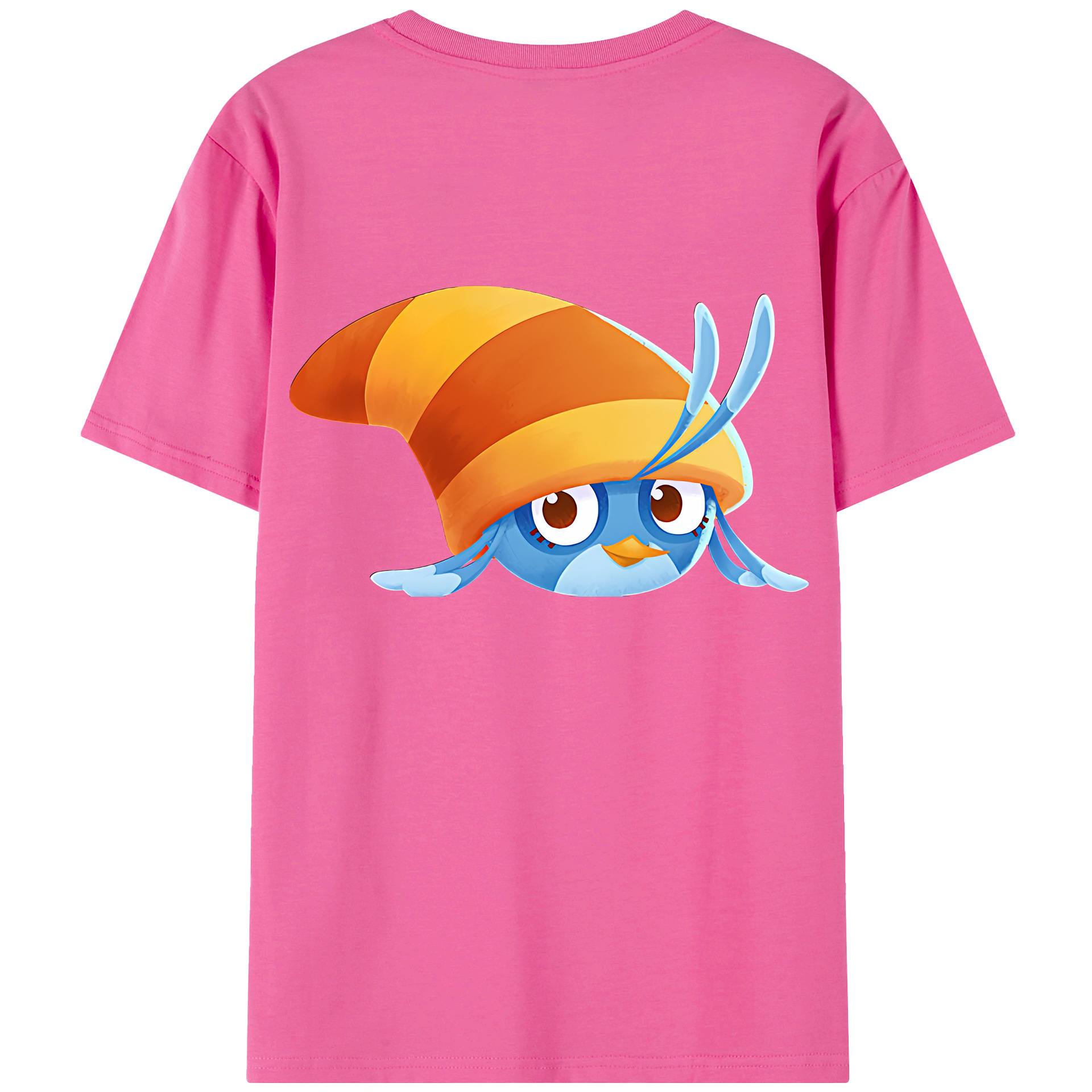 （画像用） Angry Birds アングリーバード レディース半袖Tシャツ(バックプリント)